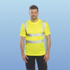 Portwest S478 Jól láthatósági póló (SÁRGA, 5XL)