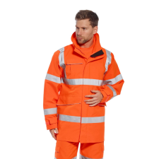 Portwest S590 Extreme Parka jól láthatósági kabát (narancs, S) láthatósági ruházat