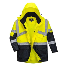 Portwest S760 Hi-Vis kéttónusú lélegző kabát munkaruha