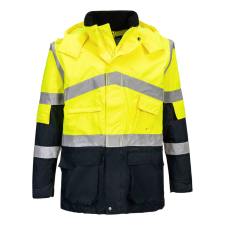 Portwest S760 Jól láthatósági dzseki (SÁRGA/NAVY, 3XL) láthatósági ruházat