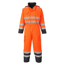 Portwest S775ONRM Portwest Bizflame Rain Hi-Vis antisztatikus FR overál munkaruha