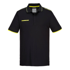 Portwest T722 WX3 ECO PÓLÓING S/S (fekete, S) férfi póló