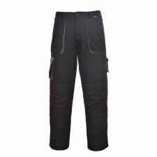 Portwest Texo Contrast bélelt nadrág (fekete/szürke, S) munkaruha