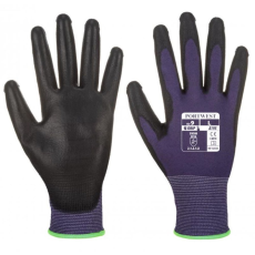 Portwest Touchscreen PU kesztyű  (lila/fekete, 6)
