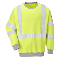 Portwest Tűzgátló antisztatikus HiVis védőkabát, FR72, PORTWEST S sárga