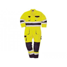 Portwest TX55 - Texo Hi-Vis overál - sárga / tengerészkék láthatósági ruházat