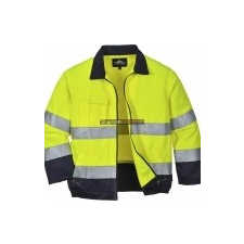  Portwest TX70 Madrid Hi-Vis jól láthatósági kabát (sárga/navy) láthatósági ruházat