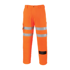 Portwest Vasúti Combat nadrág Orange Tall L