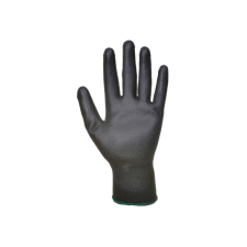 Portwest Védőkesztyű PU tenyérmártással nylon méret 2XL A120 Portwest fekete védőkesztyű
