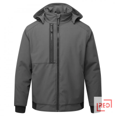 Portwest WX2 Eco bélelt softshell (2L) Metal Grey XXXL