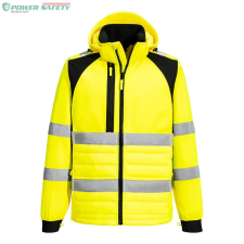 Portwest WX2 Eco Hi-Vis hibrid kabát - Sárga/Fekete láthatósági ruházat