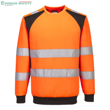 Portwest WX2 Eco Hi-Vis melegítőfelső - Narancs/Fekete láthatósági ruházat