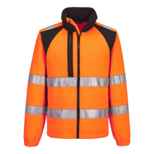 Portwest WX2 Eco Hi-Vis Polár Orange/Black 4XL láthatósági ruházat
