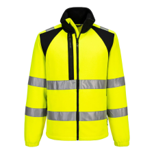 Portwest WX2 Eco Hi-Vis Polár Yellow/Black S láthatósági ruházat