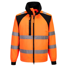 Portwest WX2 Eco Hi-Vis Work kabát Orange/Black XXL