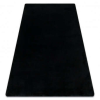 POSH Modern, mosható szőnyeg POSH shaggy, plüss, vastag, csúszásgátló, fekete 120x160 cm