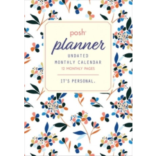  Posh: Undated Monthly Pocket Planner Calendar naptár, kalendárium