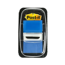 POST-IT Oldaljelölő 3m post-it 680-2 műanyag 25x43mm kék post-it