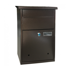 Postaláda álló pilis 28 x 38 cm, bronz, névtartóval (3490025) postaláda
