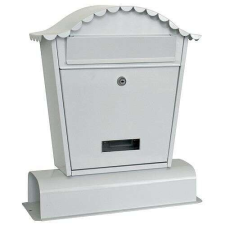  Postaláda, fehér, 40x14x49 cm, Hubert postaláda