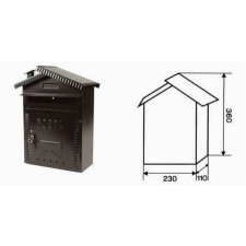  POSTALÁDA IBFM HÁZIKÓS, 23X36X11 kerti tárolás