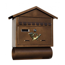  Postaláda Spi 3 Sátortetős Antik Bronz postaláda