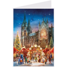  Postkarten-Adventskalender "Kölner Dom" – Sellmer Verlag naptár, kalendárium