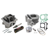 Power Force hengerfejes öntöttvas henger Kymco Agility GY6 125/150 57,40 mm 4T Power Force Motor alkatrészek Hengerfej, hengerszett Hengerszett