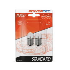 POWER-TEC , Halogén izzó, BA15s, 5W, 12V, 2db autóalkatrész