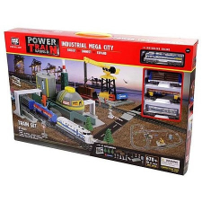 Power Train tehervonat készlet - 670 cm (43563) autópálya és játékautó