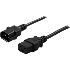 Power Walker PowerWalker IEC 10A C14 - C19 Tápkábel 1.8m (91010040) kábel és adapter