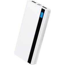  Powerbank: Pavareal PB80 - fehér powerbank 2USB, 10000mAh, 2,4A power bank