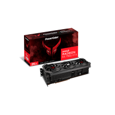 Powercolor Radeon RX 7900 XTX 24GB GDDR6 Red Devil Videókártya + Generatív cserélhető hátlap (RX7900XTX 24G-E/OC-SBP-790002) videókártya