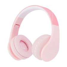 PowerLocus P1 Gyerek Bluetooth Fejhallgató Headset - Rózsaszín (PWL-P1KIDS-PINK) fülhallgató, fejhallgató