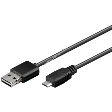 Powery Goobay Easy High-Speed 2.0 USB kábel micro USB csatlakozóval 1m mobiltelefon kellék