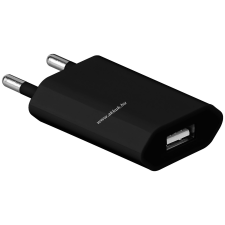 Powery Goobay USB hálózati adapter töltő fekete 1A mobiltelefon kellék