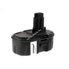 Powery Helyettesítő akku Dewalt rádió DC-011 3000mAh NiMH barkácsgép akkumulátor