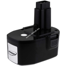 Powery Helyettesítő akku Dewalt típus D9092 3000mAh NiMH japán cellás (PROFI) barkácsgép akkumulátor