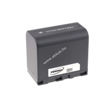 Powery Helyettesítő akku JVC GR-D720EX 2400mAh jvc videókamera akkumulátor