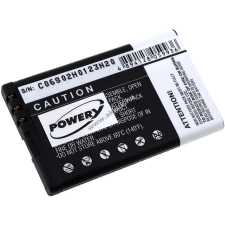 Powery Helyettesítő akku Nokia típus BL-5CT 1200mAh (Méret alapján ellenőrizze!) mobiltelefon akkumulátor