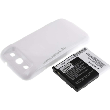 Powery Helyettesítő akku Samsung SGH-T999V fehér 3300mAh pda akkumulátor
