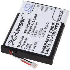 Powery Helyettesítő akku Sony PSP E1008 mp3 lejátszó akkumulátor