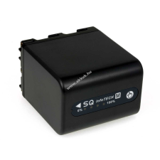 Powery Helyettesítő akku Sony Videokamera DCR-PC105E 4200mAh antracit (LED kijelzős) sony videókamera akkumulátor