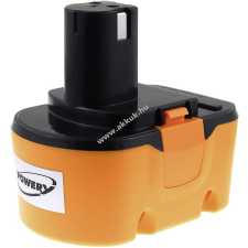 Powery Helyettesítő akku szerszámgép Ryobi típus BPP-1413 2000mAh NiMH barkácsgép akkumulátor
