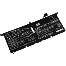 Powery Helyettesítő laptop akku Dell XPS 13-9370-D1805G dell notebook akkumulátor