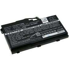 Powery Helyettesítő laptop akku HP ZBook 17 G3 Workstation hp notebook akkumulátor