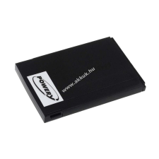 Powery Utángyártott akku GPS Fujitsu Pocket Loox N100 gps akkumulátor