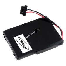 Powery Utángyártott akku Mitac típus 338937010172 gps akkumulátor