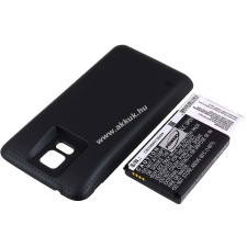 Powery Utángyártott akku Samsung SM-G900A fekete 5600mAh pda akkumulátor