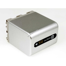 Powery Utángyártott akku Sony CCD-TRV107 5100mAh ezüst sony videókamera akkumulátor
